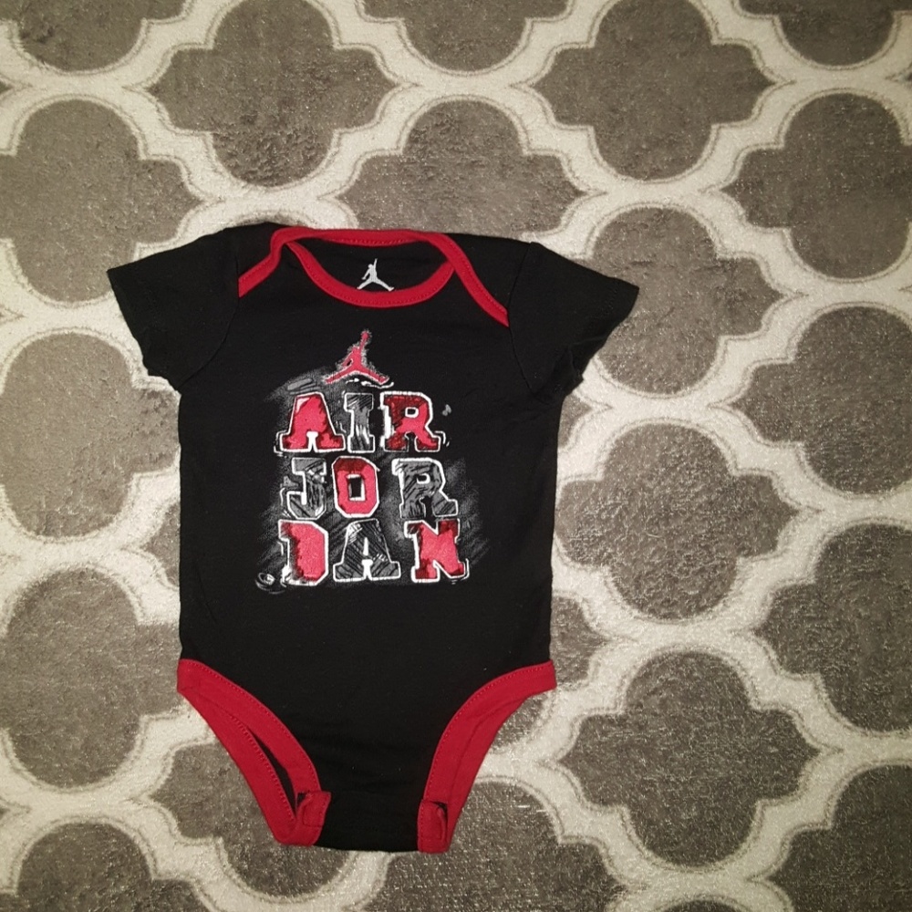 Jordan baby boy onesie size 3-6 months